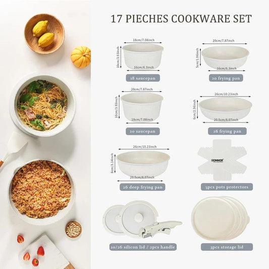 Oven-Safe Cookware with Removable Handles - Improve Center