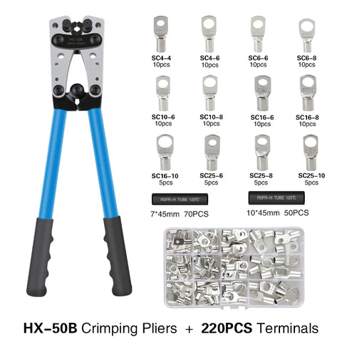 Crimper Hex Crimp Tool - Improve Center