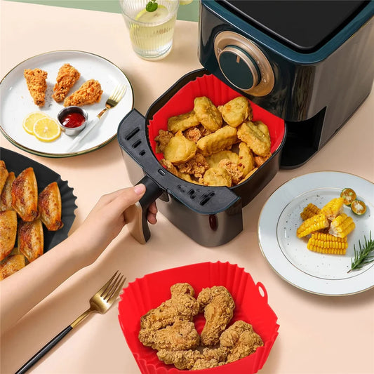 Silicone Air Fryer Baking Tray - Improve Center