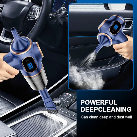 Rechargeable Portable Vacuum Cleaner – Multi-Surface Car & Home Use