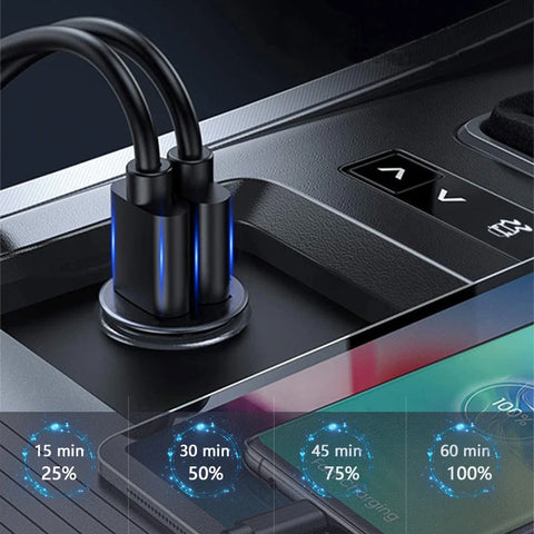 100W USB Car Charger - Improve Center