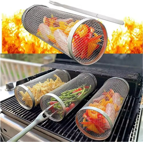 Rolling Grill Basket - Improve Center