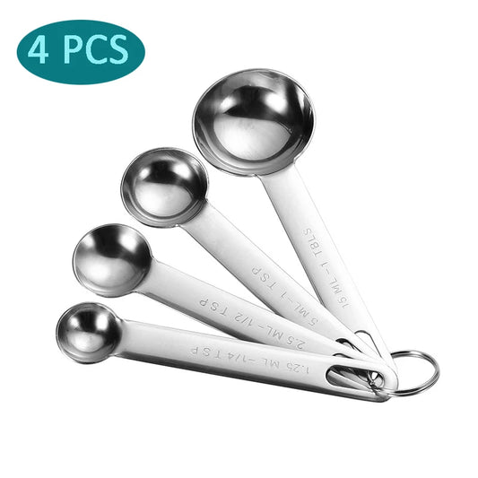 Stainless Steel Measuring Spoons Cups Set - Improve Center