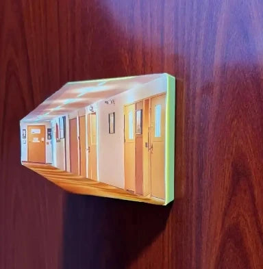 3D Wooden Wall Lamp - Improve Center