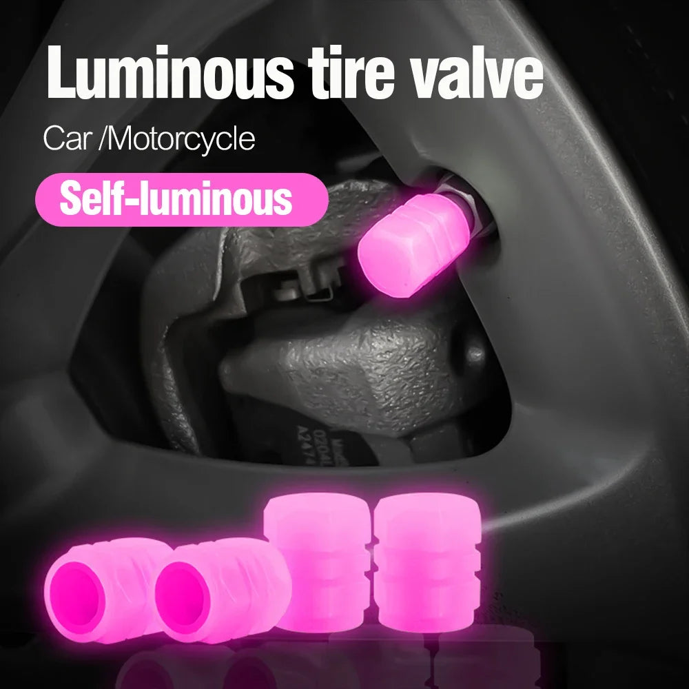 Luminous Car Tire Valve Cap