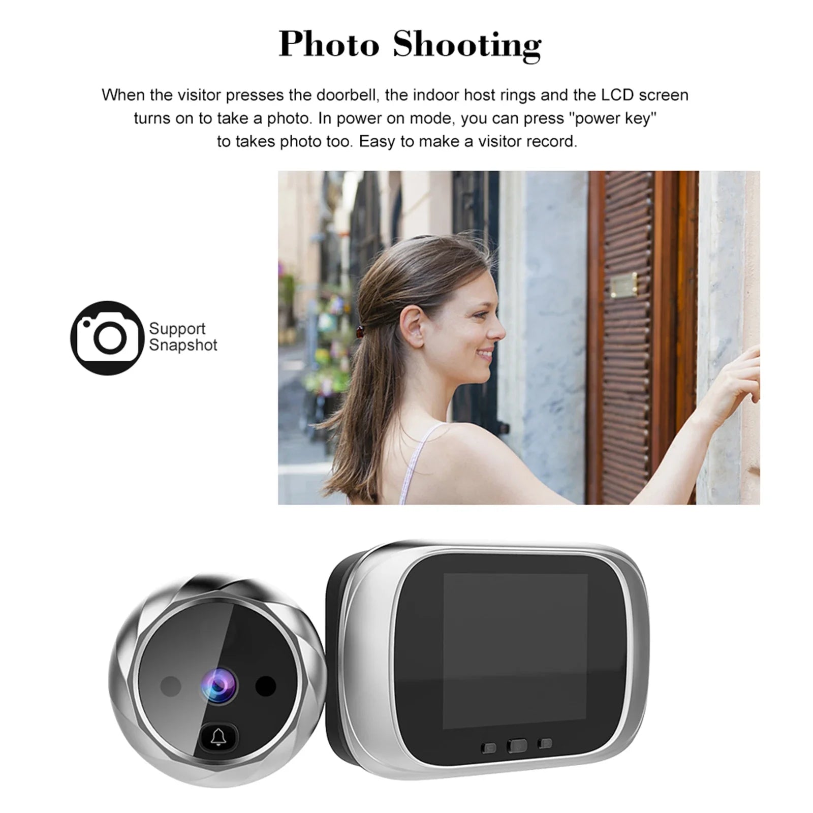 Digital Door Viewer Peephole Camera