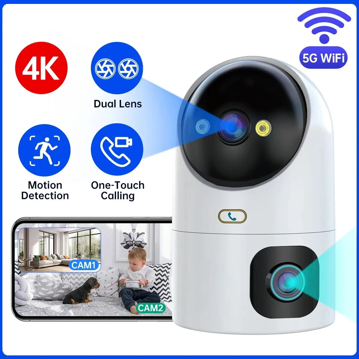 4K PTZ IP Camera - Improve Center