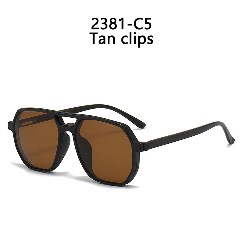 Magnetic Clip-On Sunglasses - Improve Center