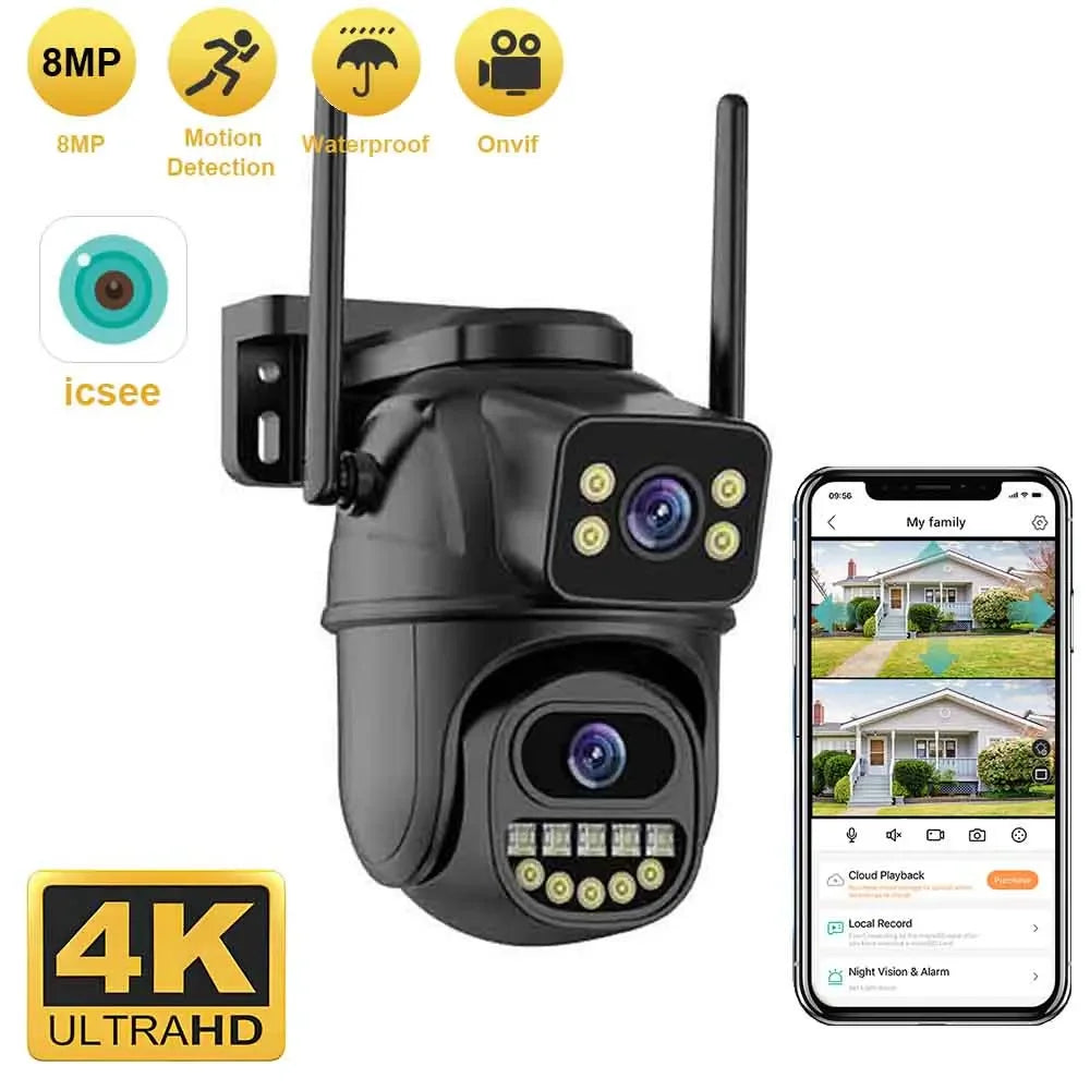 4K 8MP WiFi Surveillance Camera - Improve Center