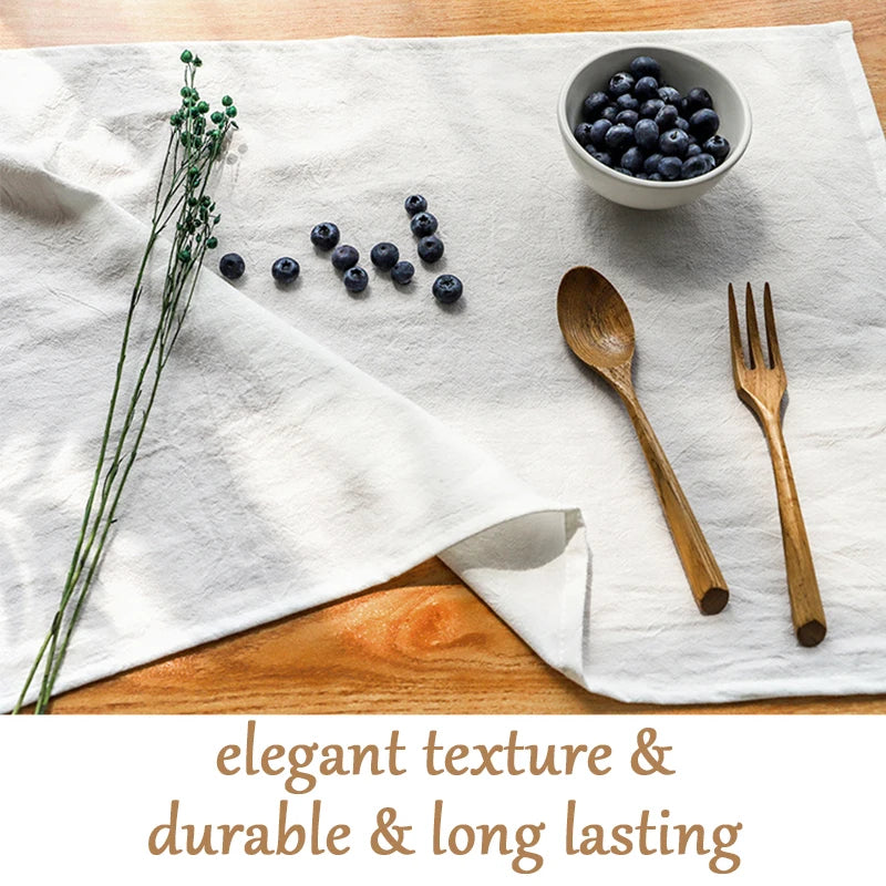 12 30x45cm Table Cloth Napkins - Improve Center