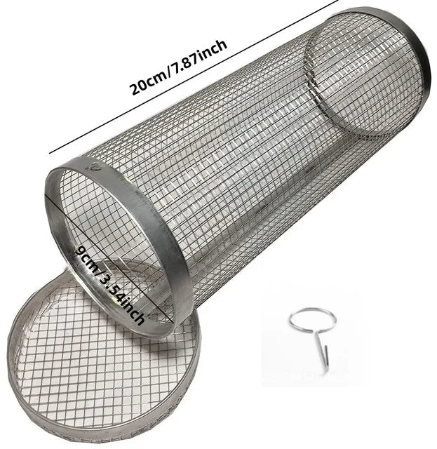 Rolling Grill Basket