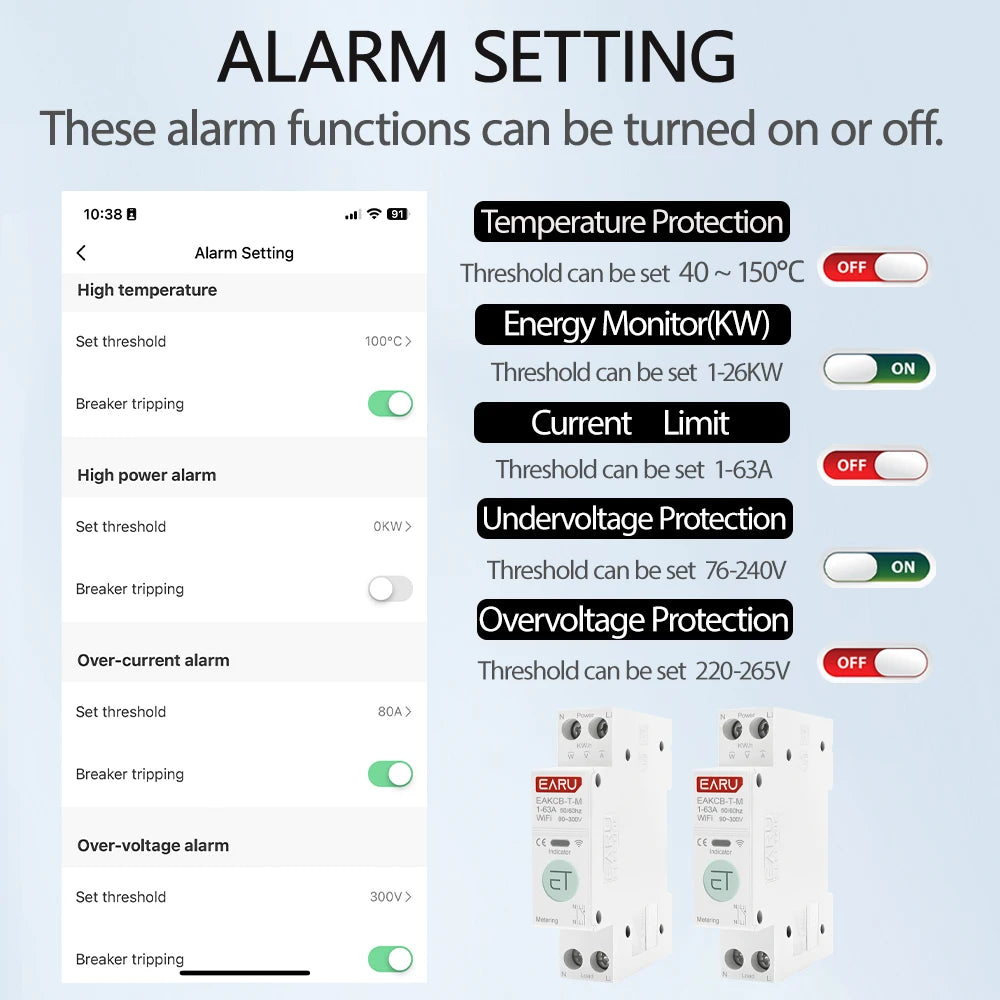 WiFi Smart Circuit Breaker