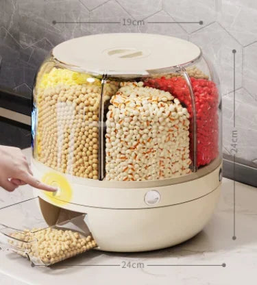 360 Degree Food Storage Box