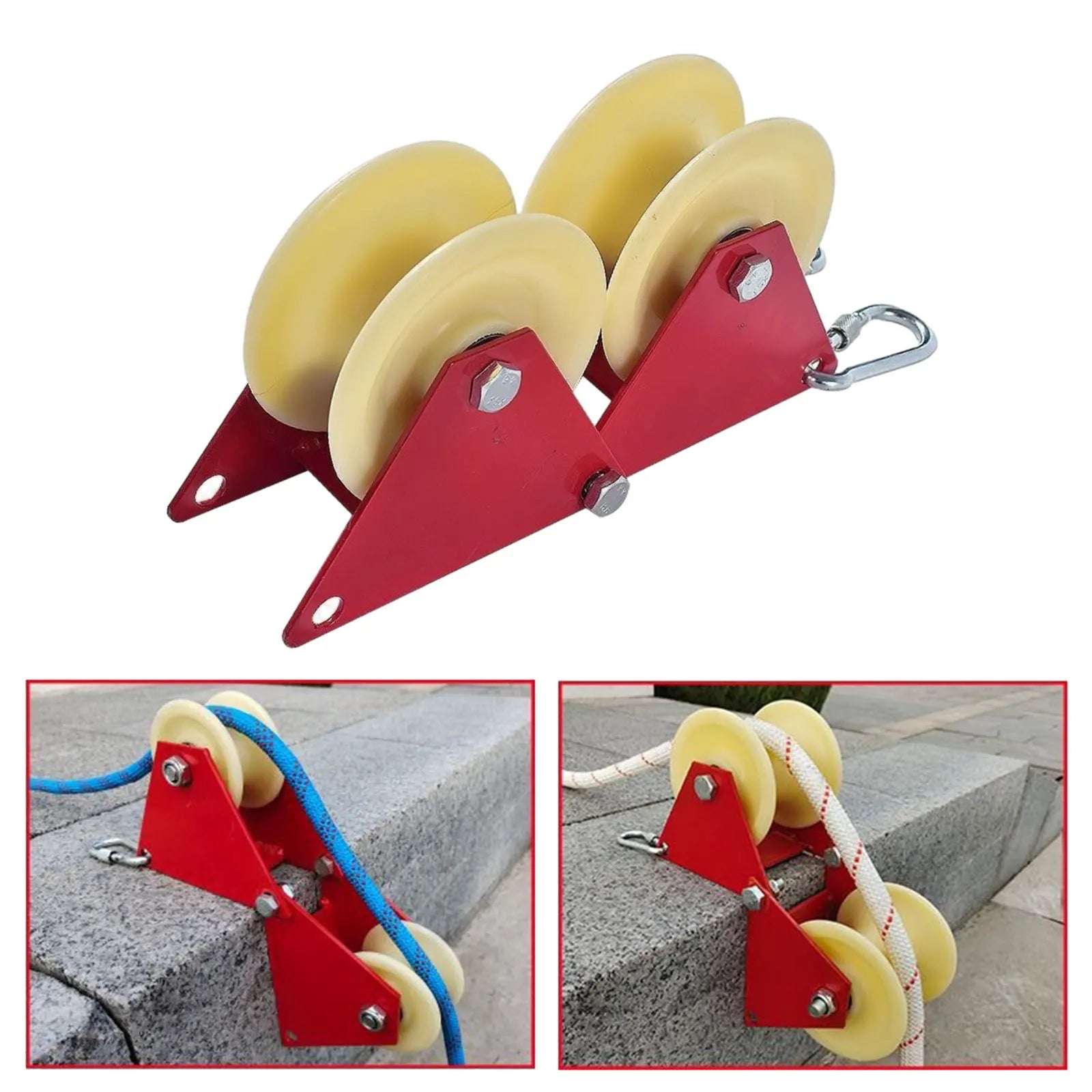 Rope Pulley Guard - Improve Center