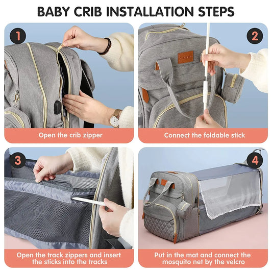 3-in-1 Diaper Bag - Improve Center