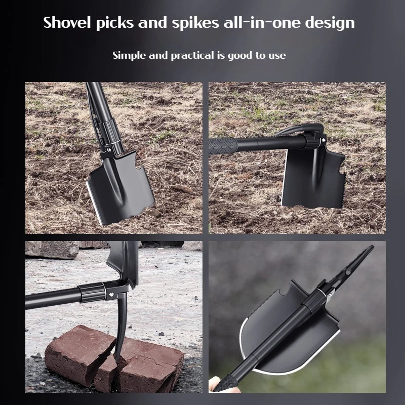 3-in-1 Camping Shovel