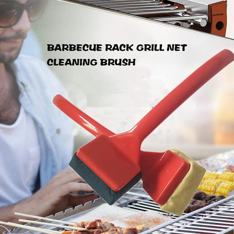 BBQ Cleaning Brush & Degreasing Cloth