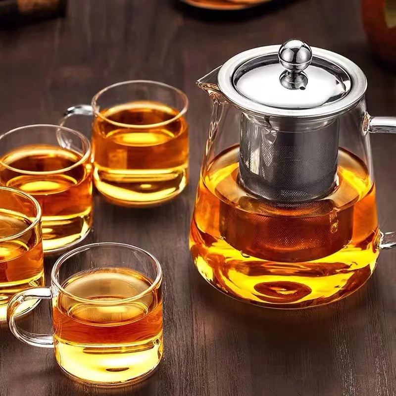 Heat Resistant Glass Teapot