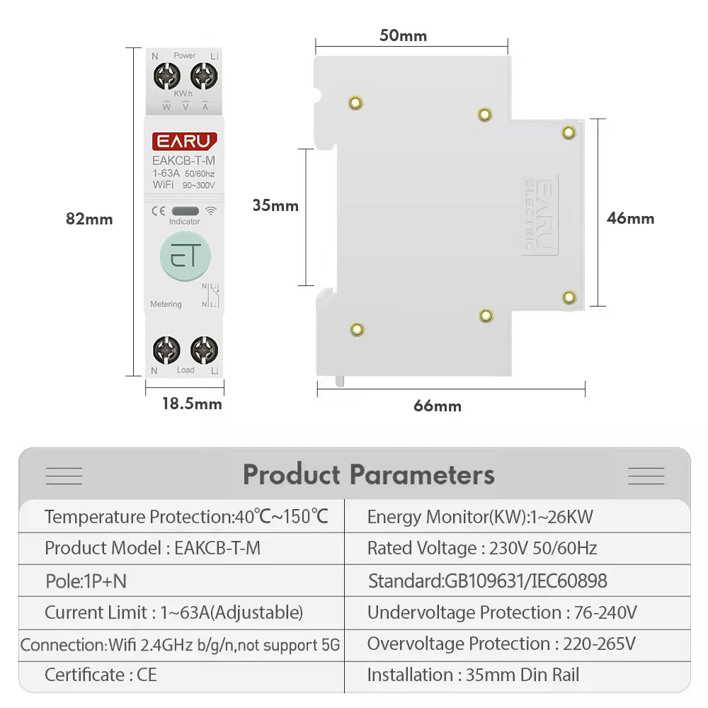 WiFi Smart Circuit Breaker