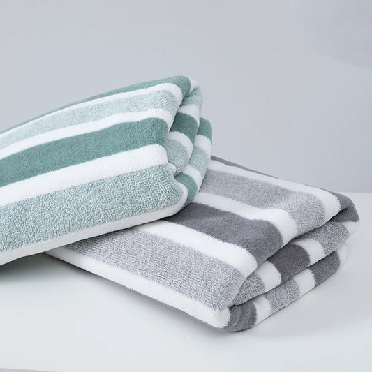 1 Pc Thickened Absorbent Bath Towel - Improve Center