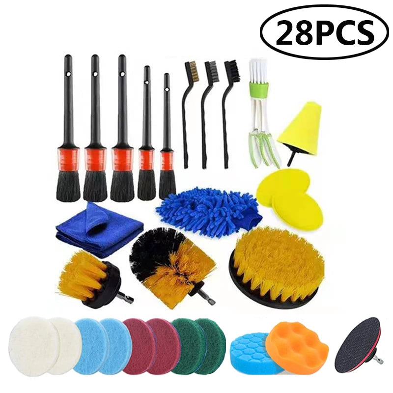 Electric Drill Brush Attachment Set - Improve Center