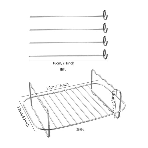 8 inch Air Fryer Racks - Improve Center