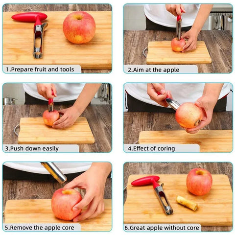 Apple Corer Tool - Improve Center