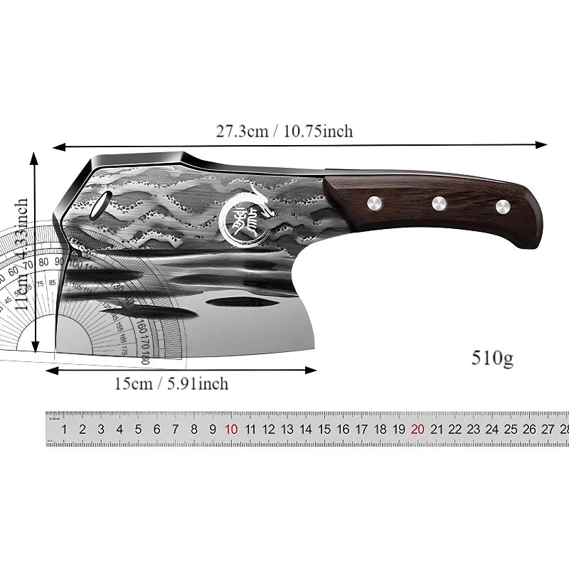 New stainless steel bone chopping knife