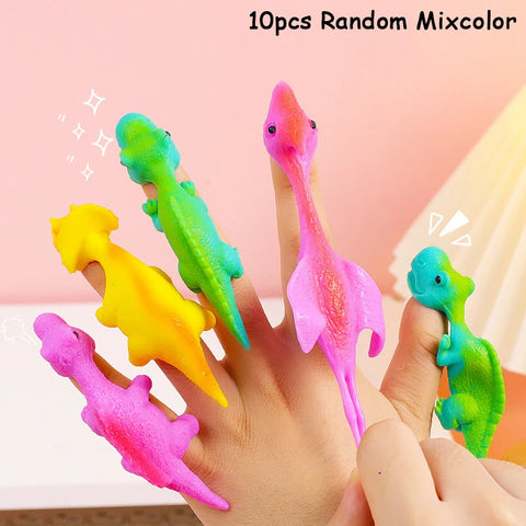 10Pcs Finger Catapult Dinosaur - Improve Center