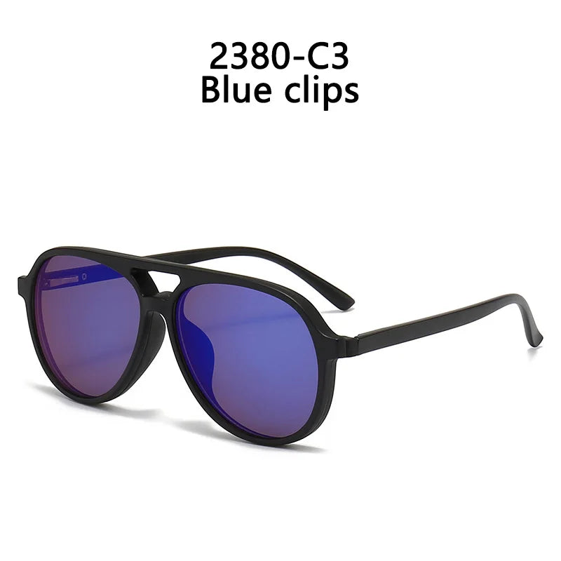 Magnetic Clip-On Sunglasses