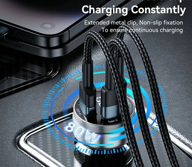 Essage 80W Car Charger