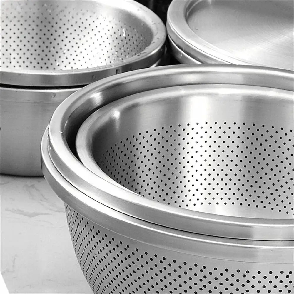 Multi-Purpose Stainless Steel Bowl