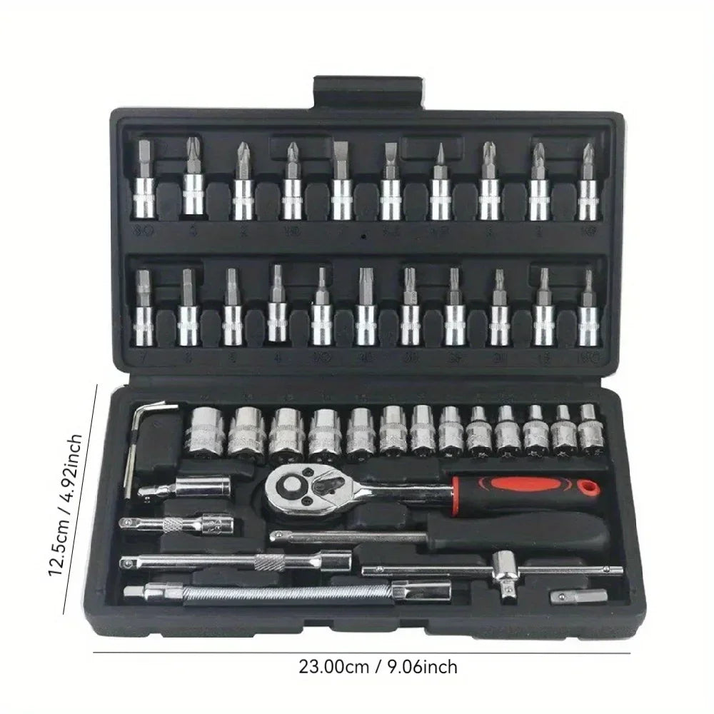 46pcs Car Repair Tool Kit