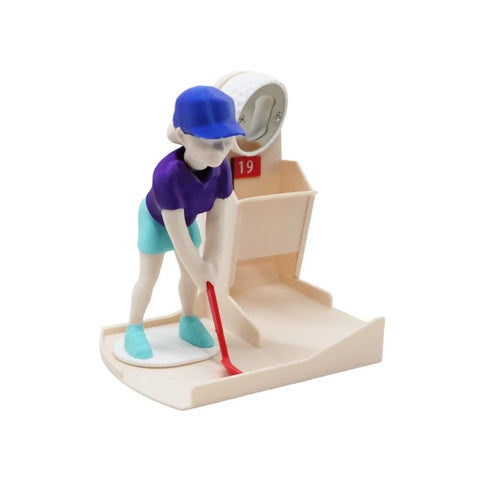 Fuuny PLA Golf Bottle Opener 3D Figurine with Score Board Beer Cap Launcher Desktop Bottle Opener Bar Accessories