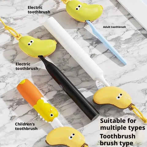 Banana Brush Cap Case