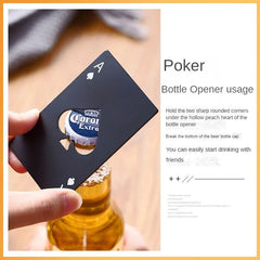 20PCS Playing Card Bottle Opener