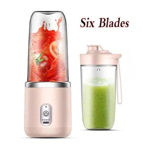 Home USB 6 Blades Juicer Cup - Improve Center