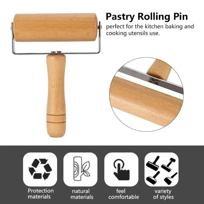 1PC Rolling Pin Pastry Roller