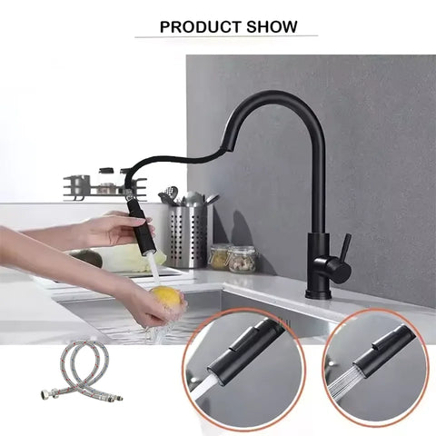 Hot and Cold Mixed Kitchen Faucet - Improve Center