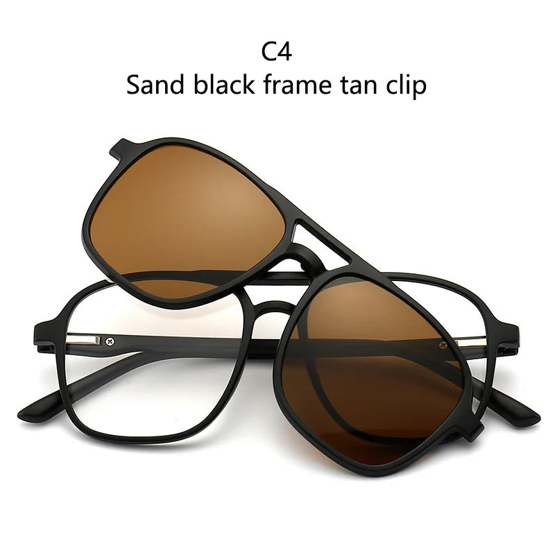 Magnetic Clip-On Sunglasses