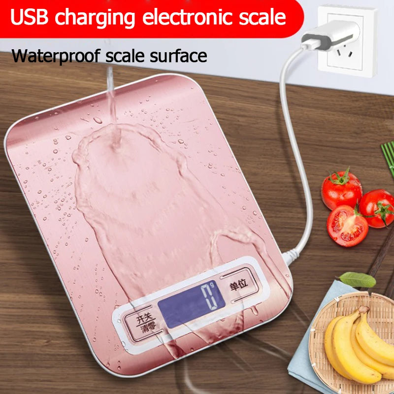 5kg/10kg Rechargeable Kitchen Scale