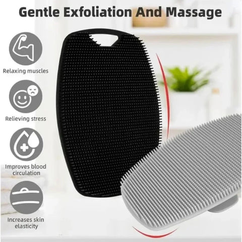 1pc Soft Silicone Exfoliating Brush - Improve Center