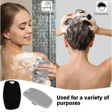 1pc Soft Silicone Exfoliating Brush - Improve Center