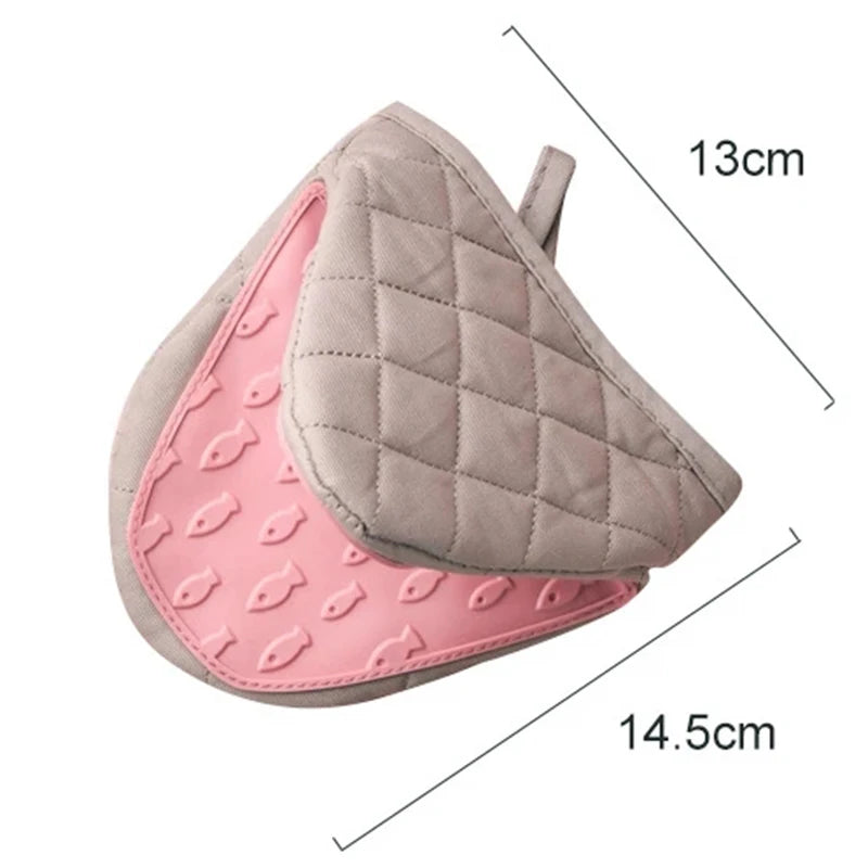 1PC Silicone Anti-scalding Oven Gloves