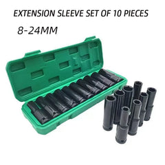 10Pcs Head Electric Socket Set