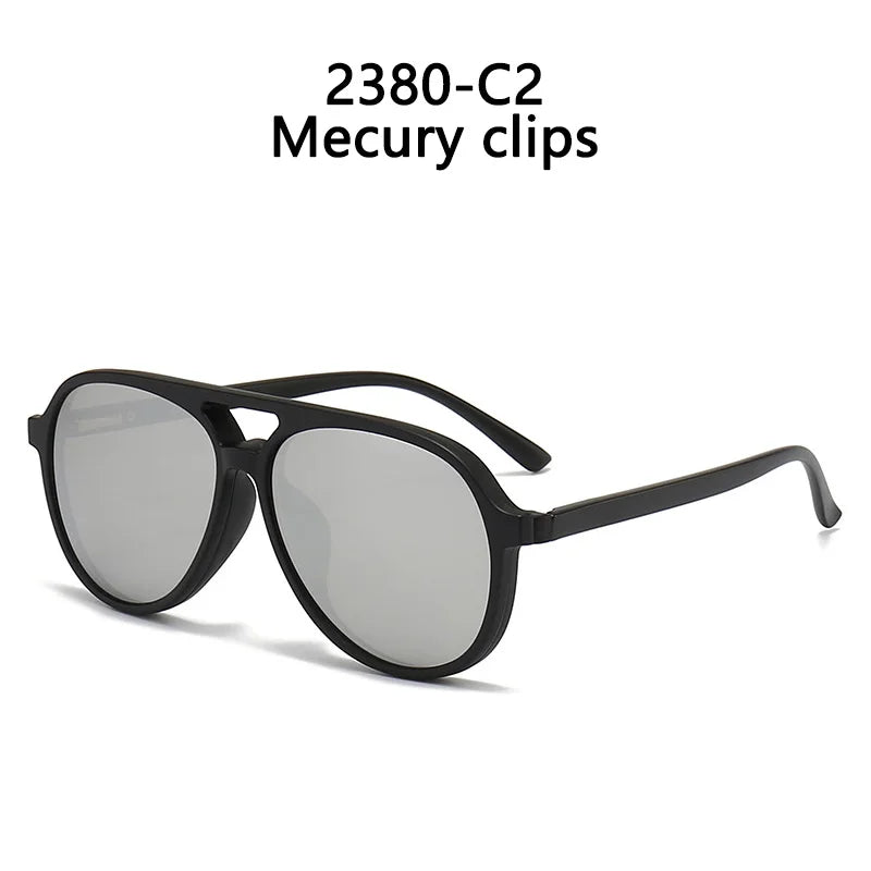 Magnetic Clip-On Sunglasses