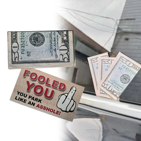 Parking Prank Cards