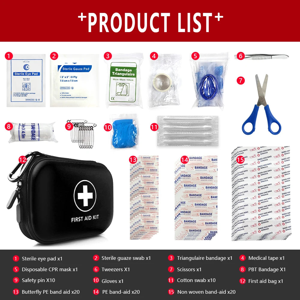 Emergency Medical First Aid Bag - Improve Center