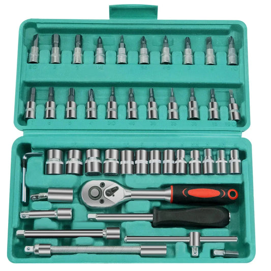 46pcs Car Repair Tool Kits - Improve Center