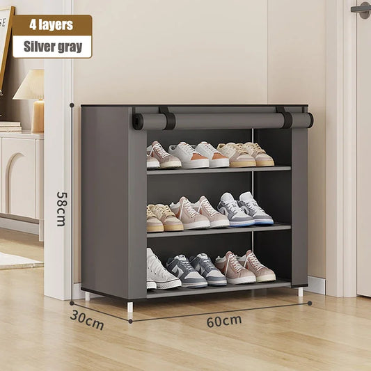 Shoe Cabinet Dustproof Fabric Organizer - Improve Center